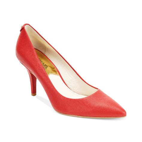 michael kors flex mid pump red|Michael michael kors mk flex mid pump + FREE SHIPPING.